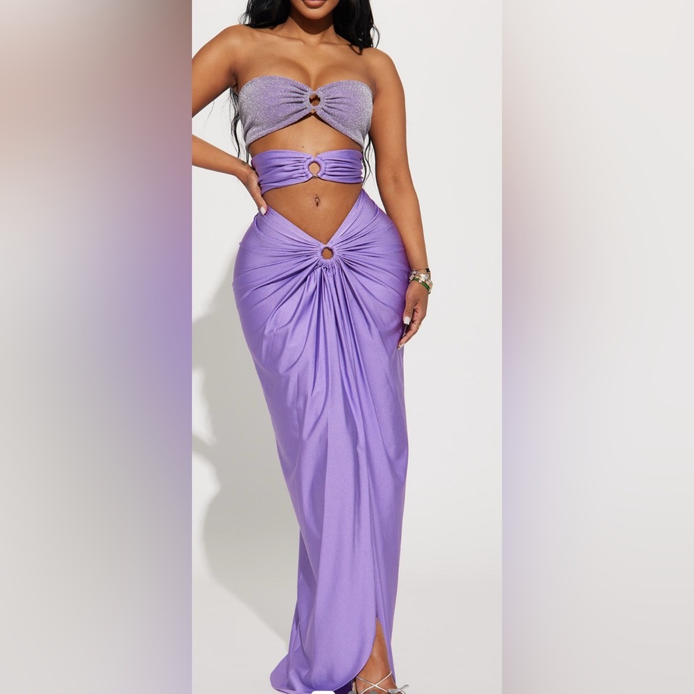 Purple dress